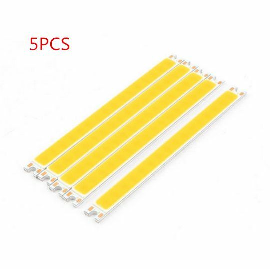 New 5PCS Warm White 8W DC12-14V 700mA 80-100LM/W LED Light COB Lamp Beads Chip