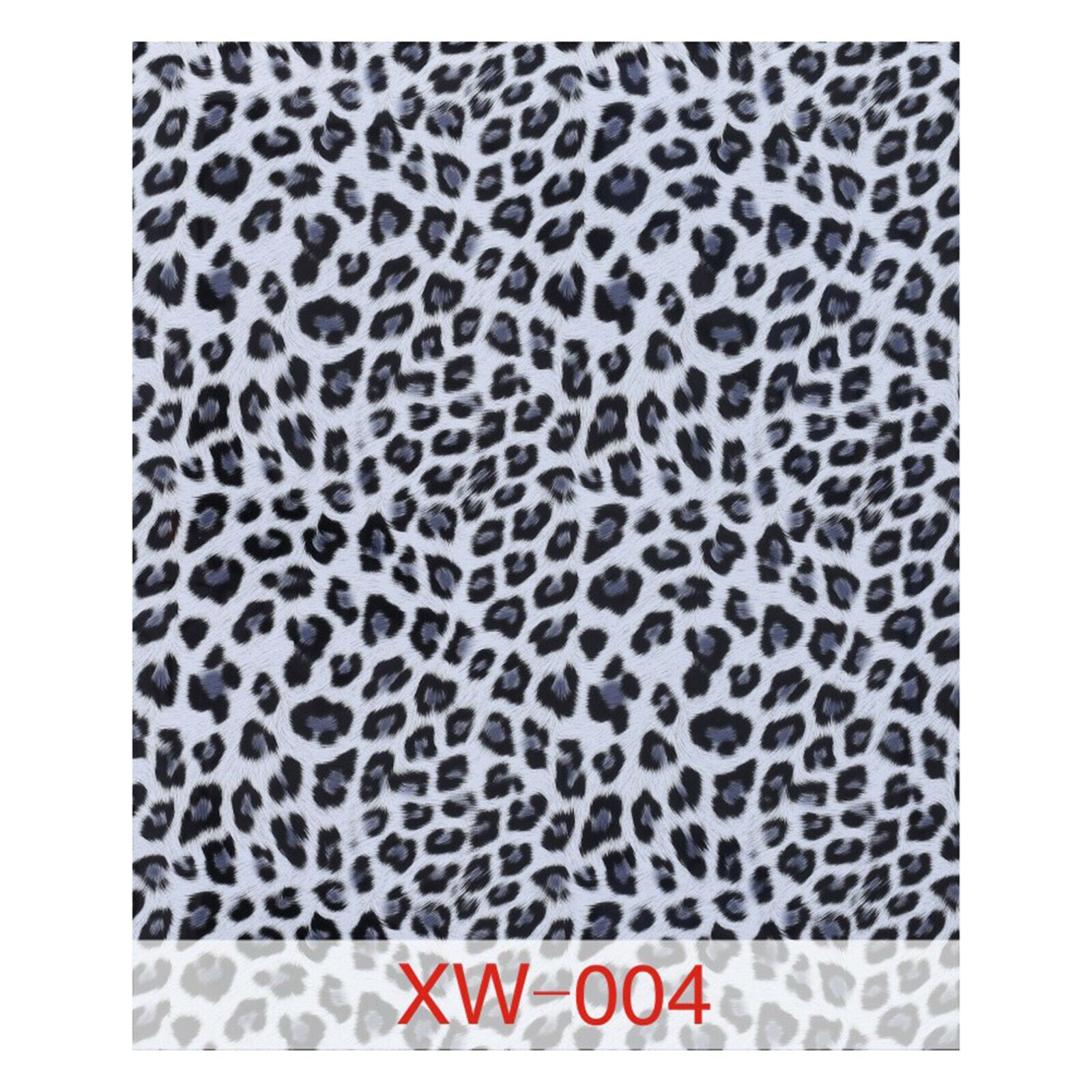6Pcs Leopard Heat Transfer Vinyl Iron On HTV for DIY T Shirts Clothing Bag