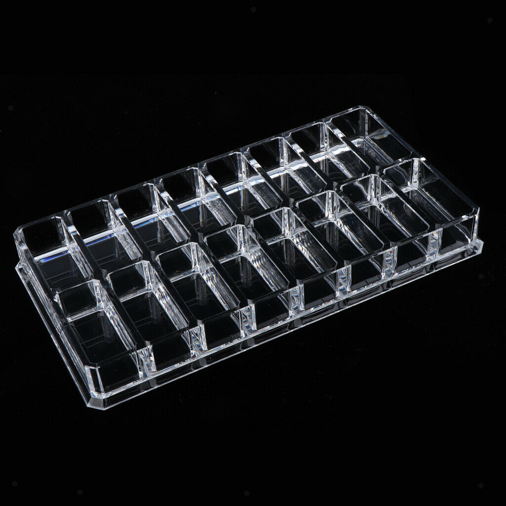 16 Spaces Acrylic Blush Makeup Drawer Compact Beauty Care Holder Storage