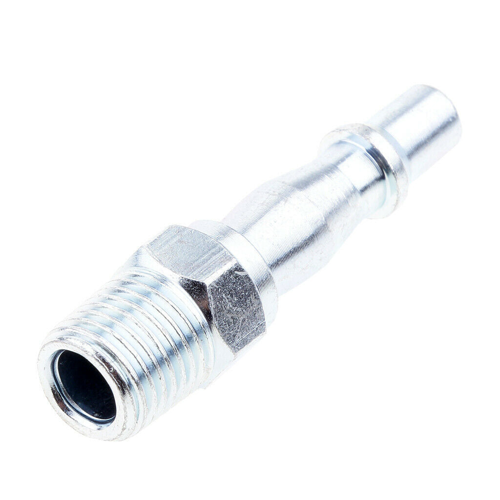 6 Pieces 1/4 '' Air Hose Line Accessories Compressor Construction Coupler Plug