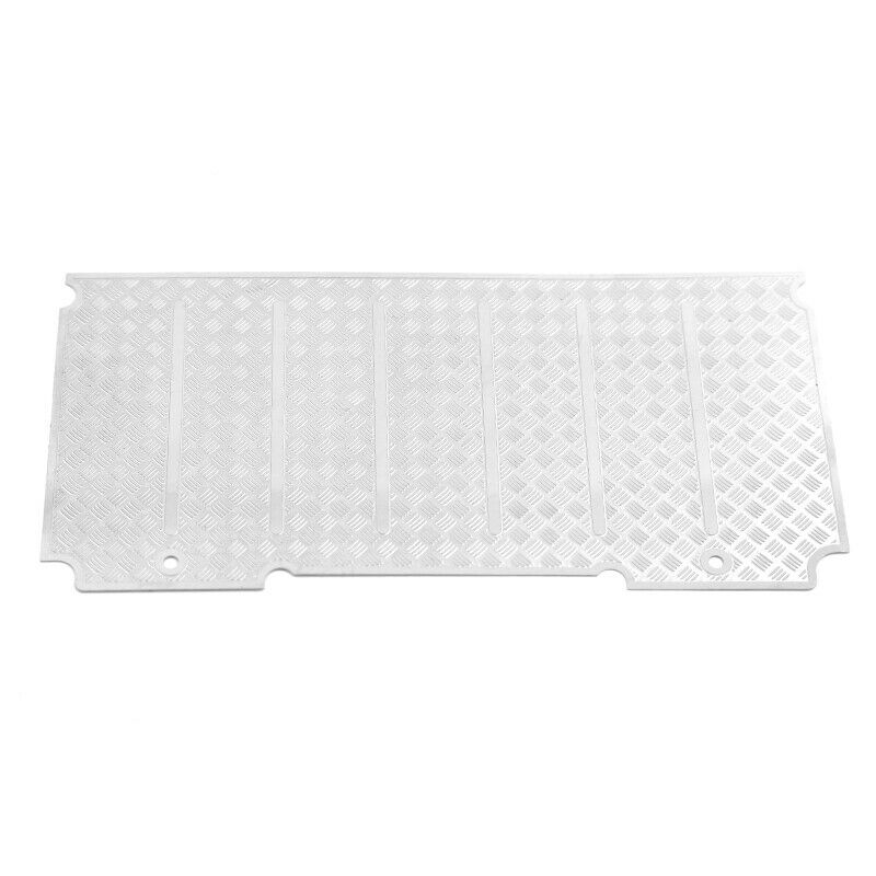 Metal Roof Luggage Rack Decoration Board Anti-Skid Plate for 1/10 RC Cler TraxX4