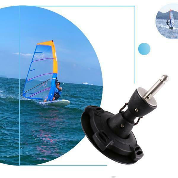 Black Windsurfing Windsurf Board One-Bolt Tendon Joint Mast Base Accessories