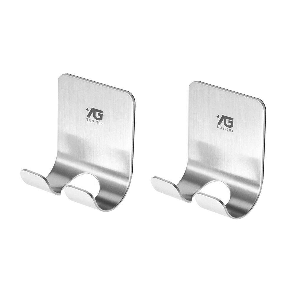 2 pieces Power Plug Socket Hook Rack Holder Hanger Home Wall Decor Organizer