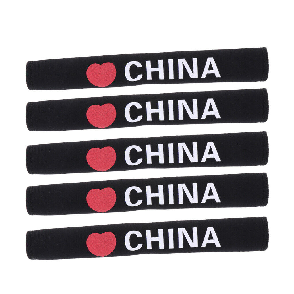 5Pcs Neoprene Bike Chain Protector Guards Dustproof Bicycle Frame Sleeves Bike