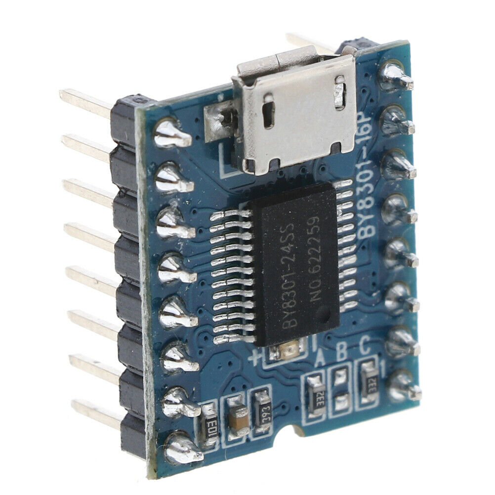 BY8301-16P SSOP2 MP3aduio serial voice SPI FLASH module 3W amplifier micr W WF