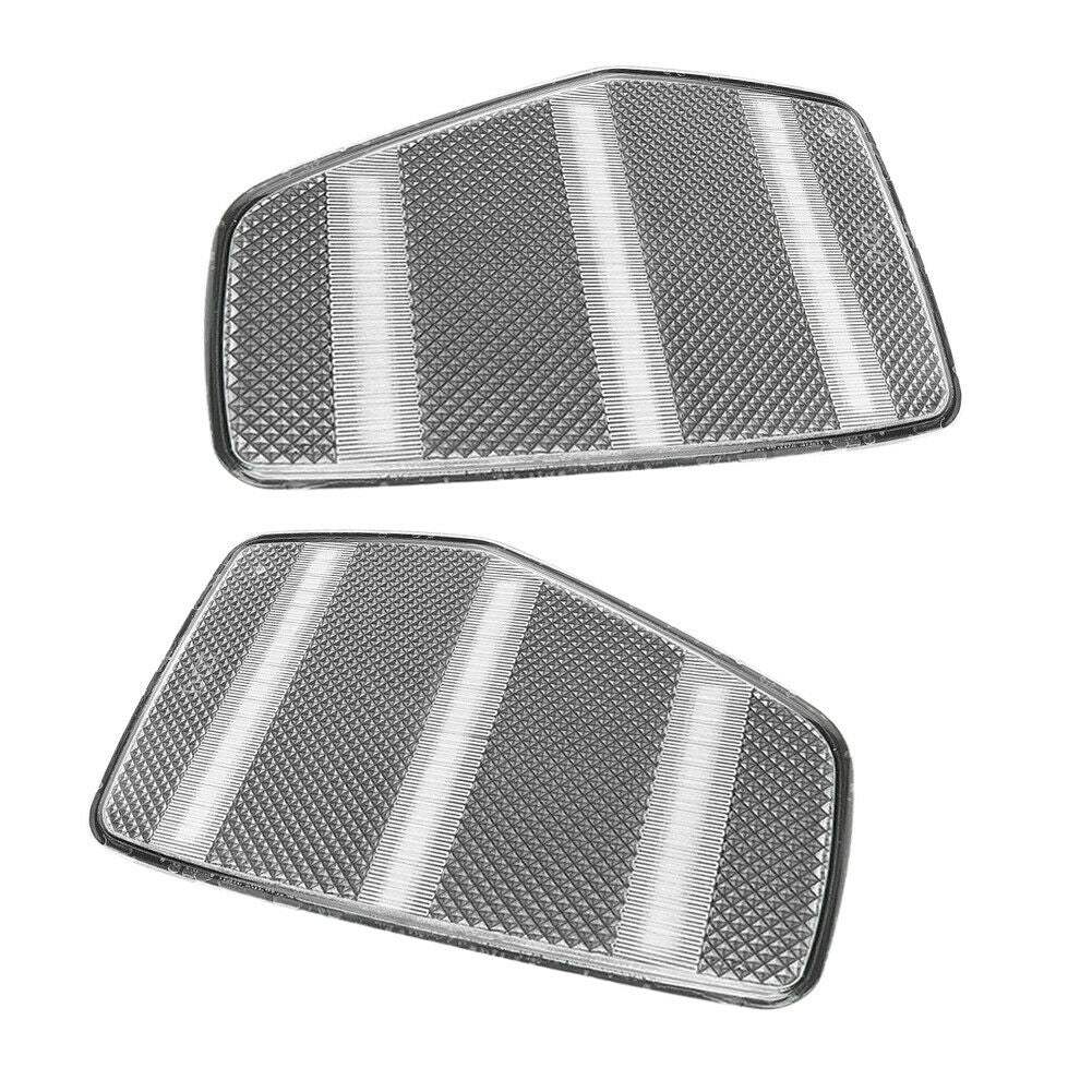 2pc Clear Front Fender Side Marker Lights Fit For Hummer H3T 09-10 H3 05-10