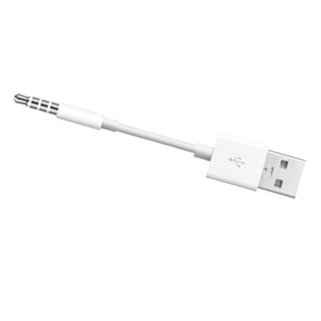 4INCH 3.5mm   Male to USB Male Audio Adapter Cable Auxiliary Aux Cord