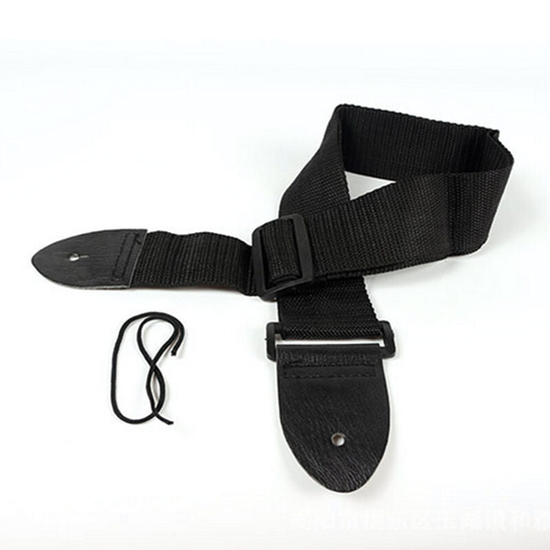 2021 Electric Adjustable Leather End Guitar Strap Belt for Acoustic Guitar Bass