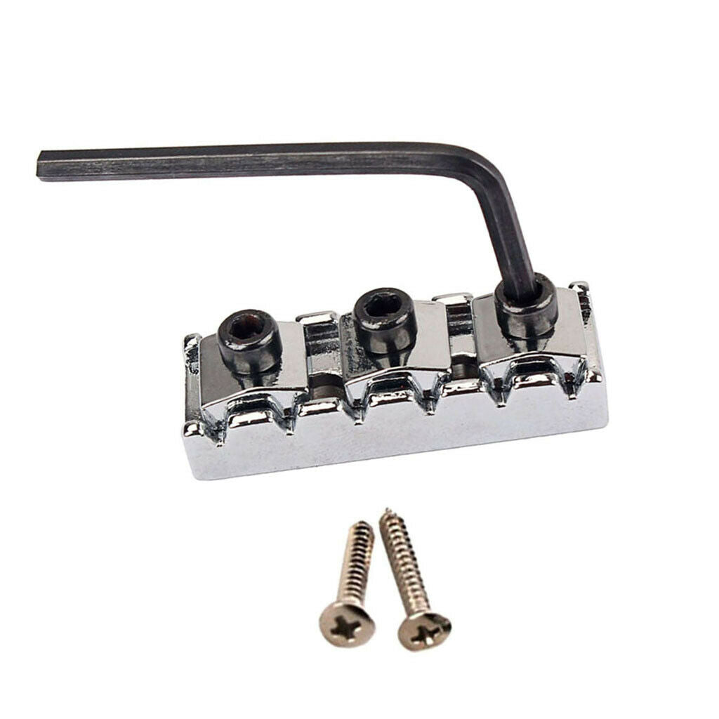 42mm Chrome String Locking Nuts for Tremolo Bridge Electric Guitar Accessory