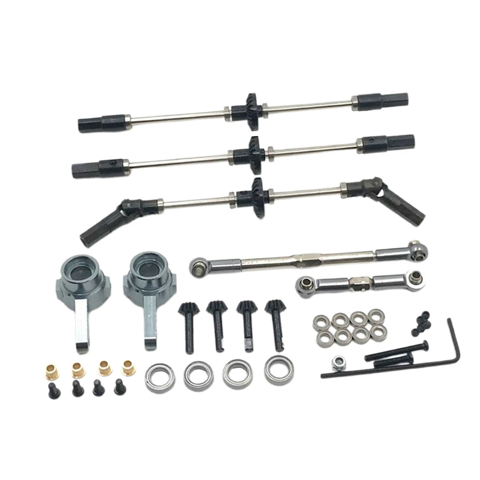 Exquisite CNC Upgrade Bridge Axle for WPL C14 C24 C-24 1/16 RC Crawler Car