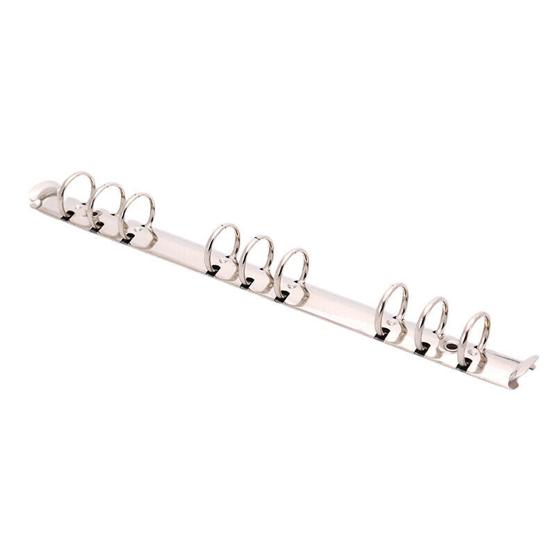 Metal Spiral Rings A5 Binder Clip With 2 Pair of Screw For Diary Notebook 9 RiI7