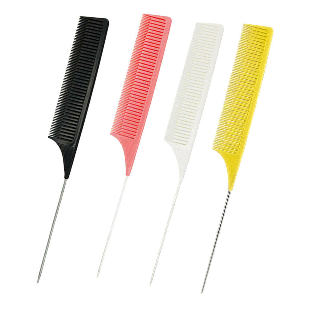 4x Weave Highlighting Foiling Hair Comb for Hair Coloring Dyeing Combs