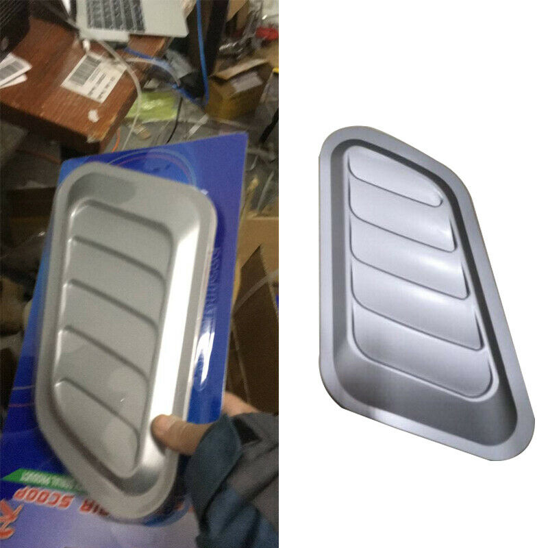 Car Decorative Air Flow Intake Scoop Turbo Bonnet Vent Cover Hood Fender Pretty