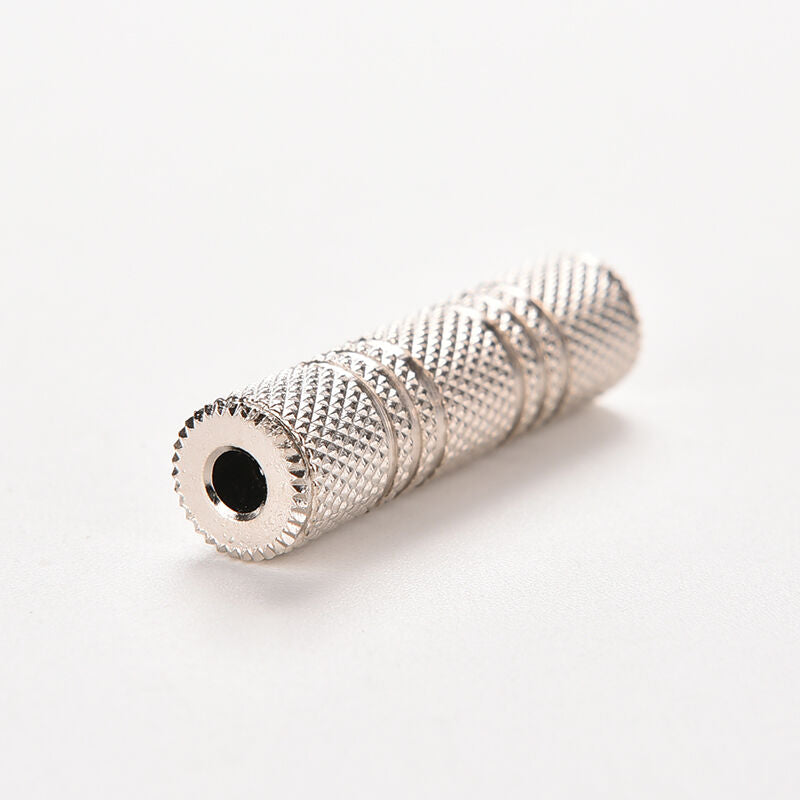 3.5mm Female to Female F/F Stereo Audio Adapter Headphone Jack Connector BDAU
