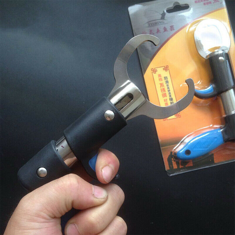 Fish Tackle Fish Lip Stainless Steel Control Scissor Snip Fishing Set Nip JY
