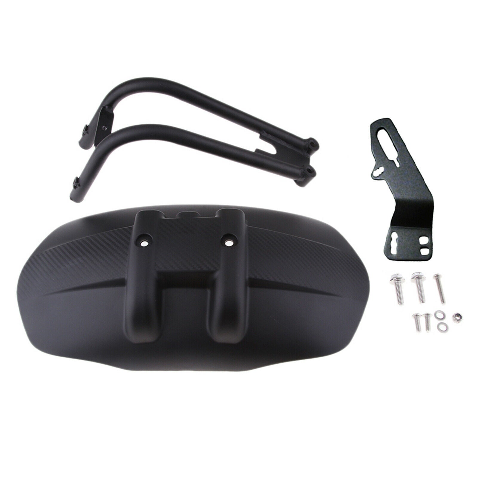 Universal Black Motorcycle Motorbike Rear Wheel Fender Splash Guard Cover