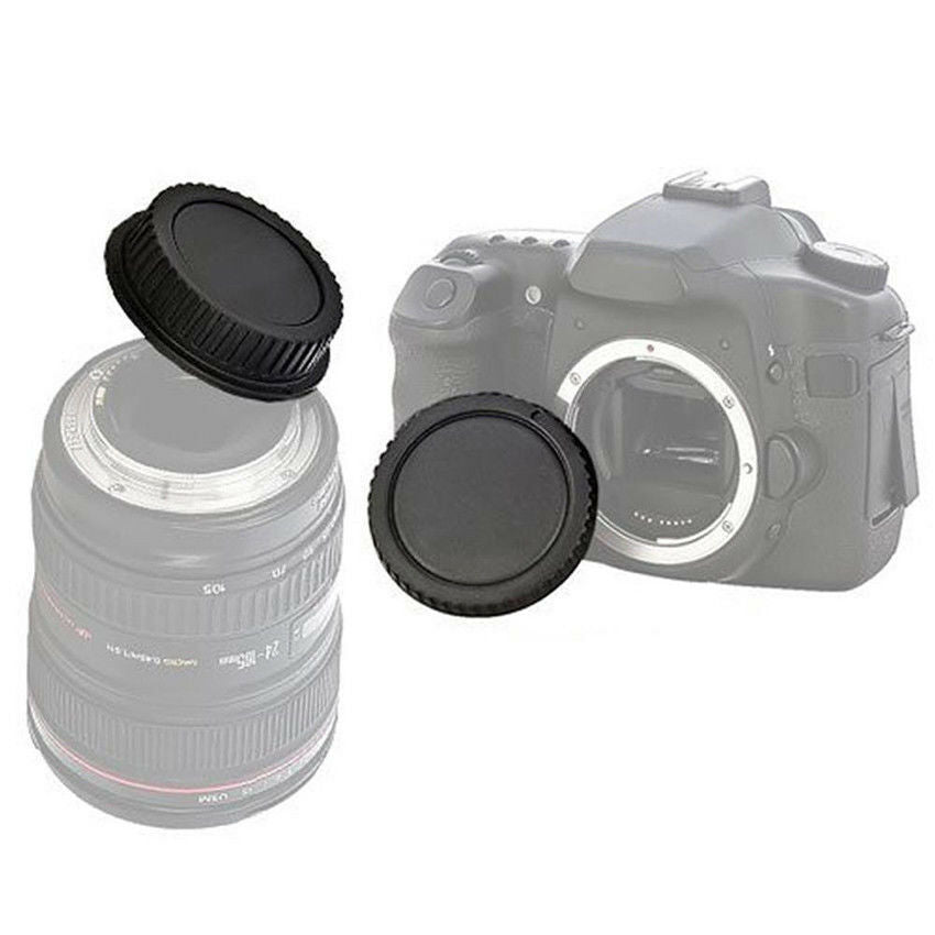 Body Front + Rear Lens Cap Cover for Canon EOS EF EF-S Lens DSLR Camera 1 set
