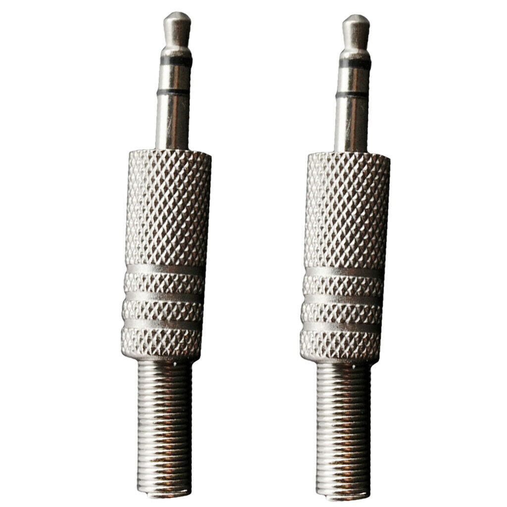 1/8'' 3.5mm Plug Audio Cable Amplifier Connector Spring for Guitar Bass Part