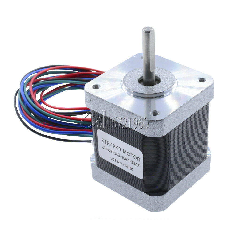 JK42HS48-1684 1.8 Degree 42mm 2A 12V NEMA17 2 Phase Hybird Stepper Motor