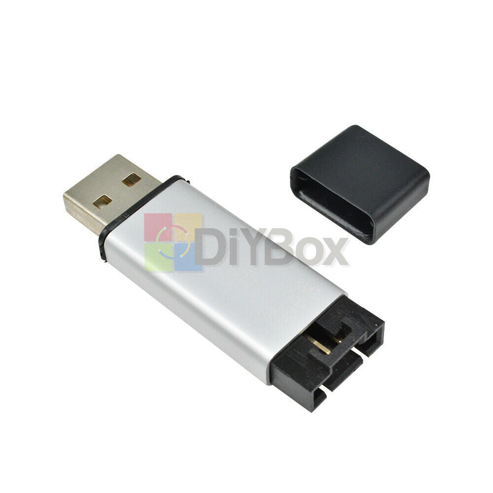 USB2.0 to TTL UART 5PIN Module Serial Converter CP2102 STC PRGMR with Metal case