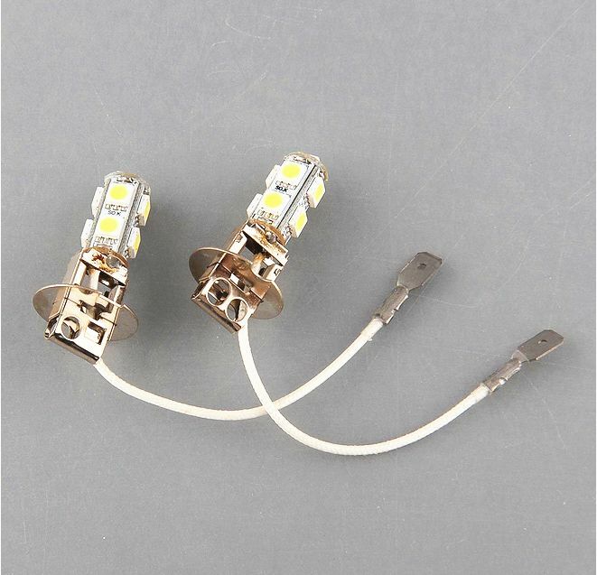 H3 Super White 9 SMD Xenon DC12V Bright Headlight Fog Light Lamp LED Bulb.l8