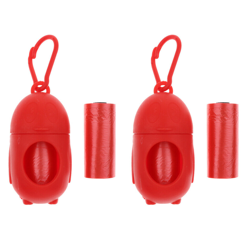 Dispenser Box Poop Dog Pet Disposal Compliments Pet Color Bright Ecological