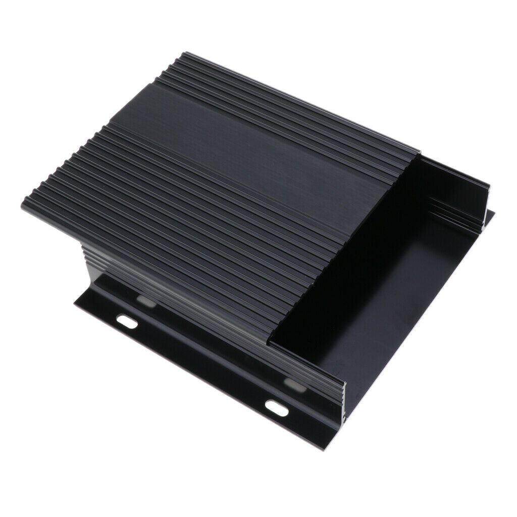 Extruded Aluminum Enclosure PCB Box Case Profile Housing 6.61 x 1.69 x 5.91 inch