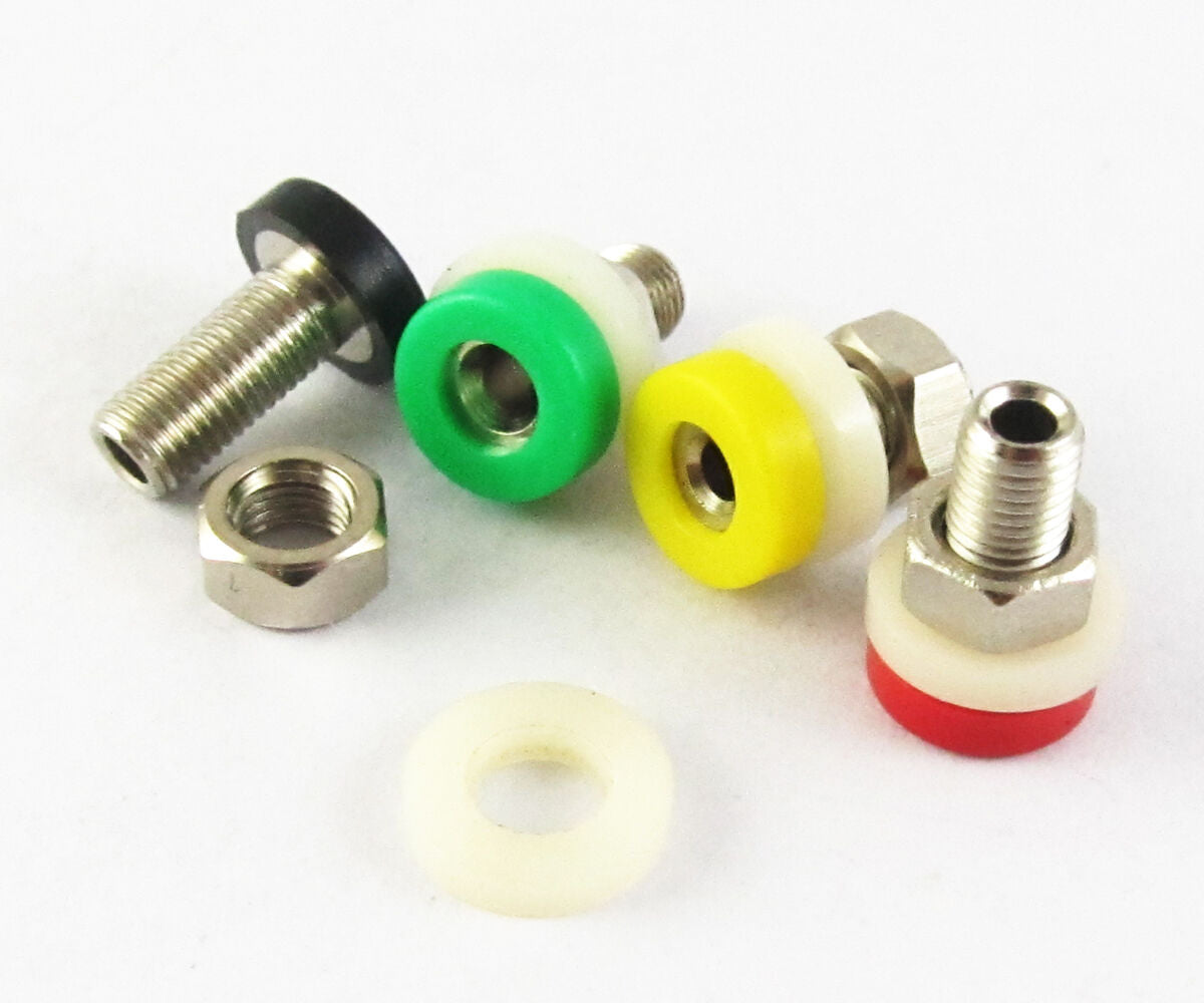 40pcs 4 colors mini 2mm Banana Jack Female receptacle 2mm Binding Post
