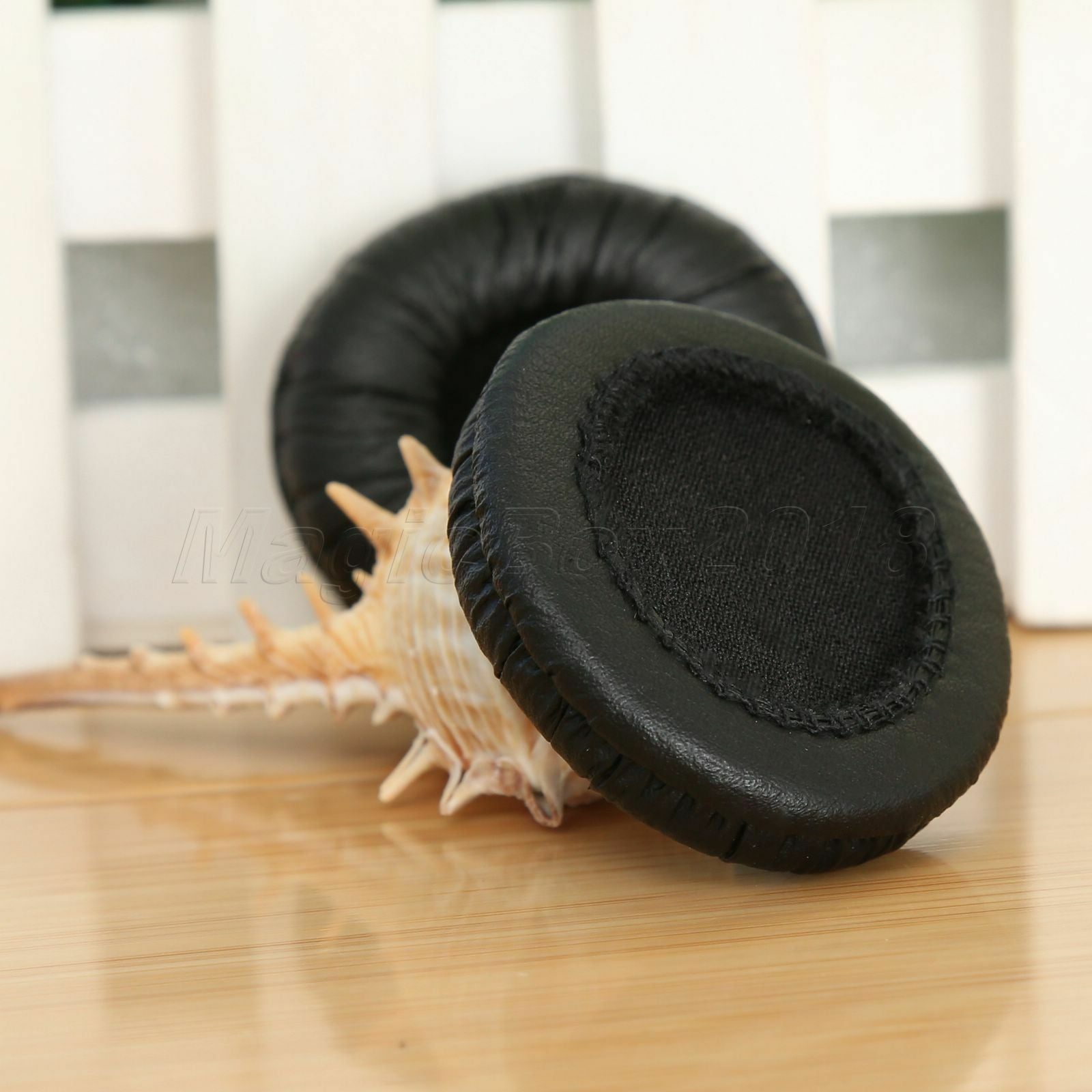 2 Pairs 45 mm 1.77" Ear Pads Cushion Replacement Cover for Headphone Headsets