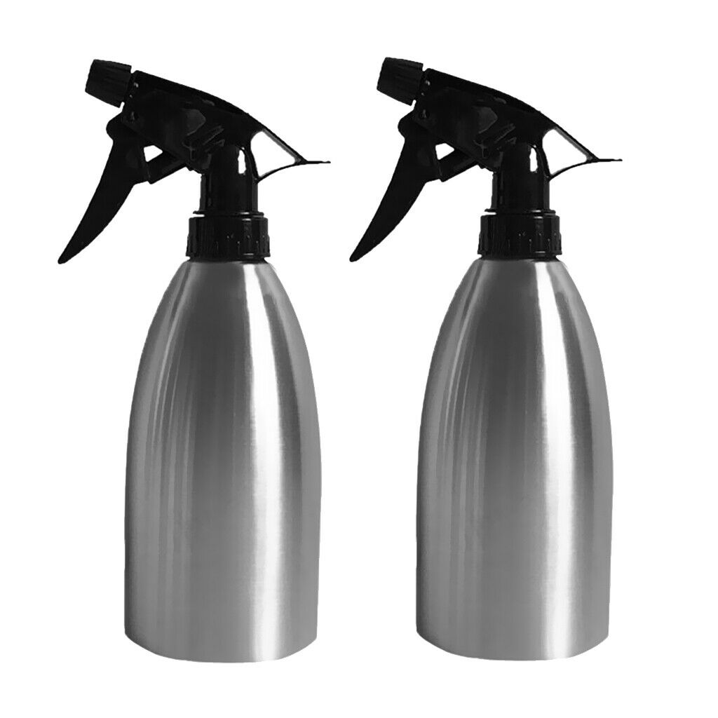2x Empty Spray Bottle Water Spray For Salon Plants Pet Gardening Tool 500ml