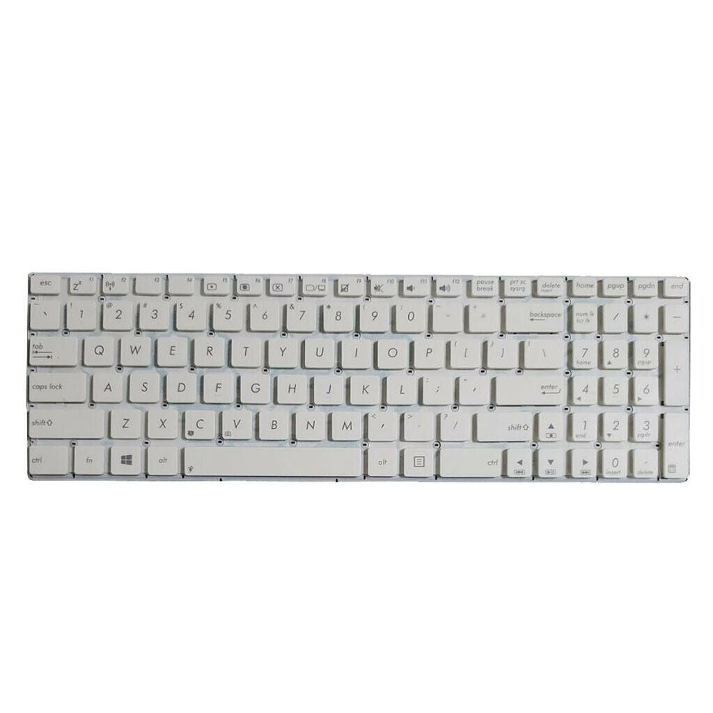 US Keyboard For Asus X556 X556UA X556UB X556UF X556U White