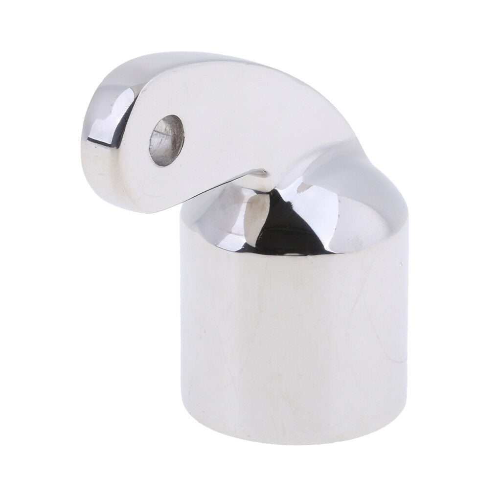 316 Stainless Steel 120 Degree Bimini Top Eye End   For 25mm 1'' Pipe