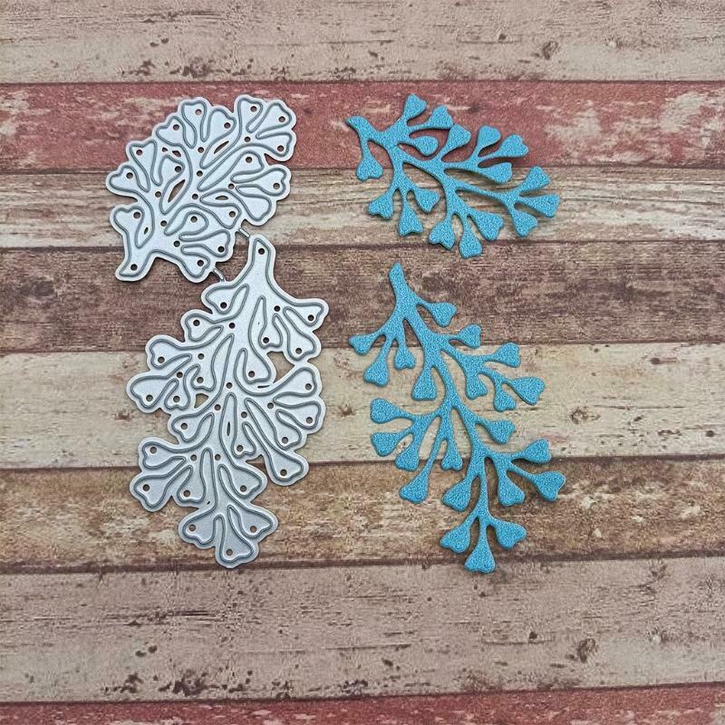 Plant Metal Cutting Dies Stencil DIY Scrapbooking Album Paper Card Template Mold