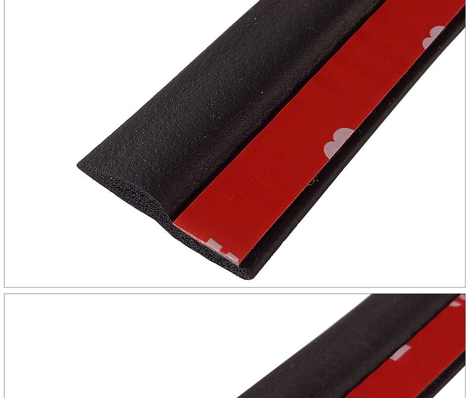 157" 4M Z Shape Car Window Door Rubber Seal Hollow Strip Sealing Weatherstrip