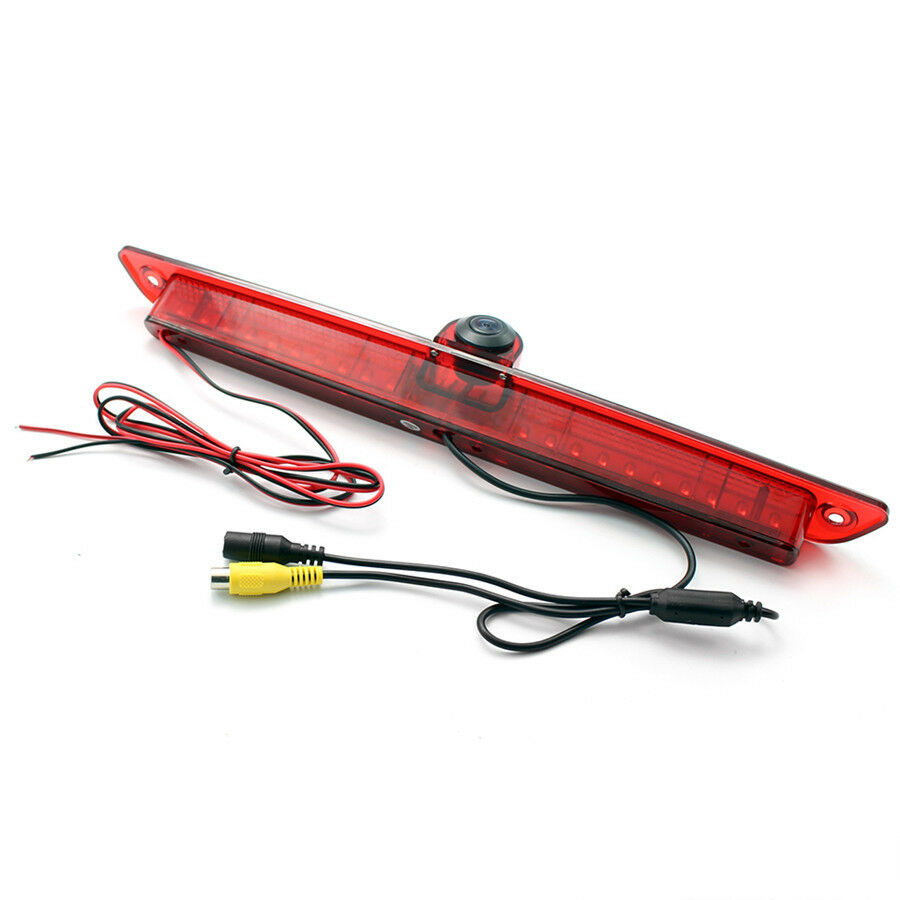 2 In 1 Car Reversing Rear View Camera+ LED Brake Light For Benz Sprinter 07-15