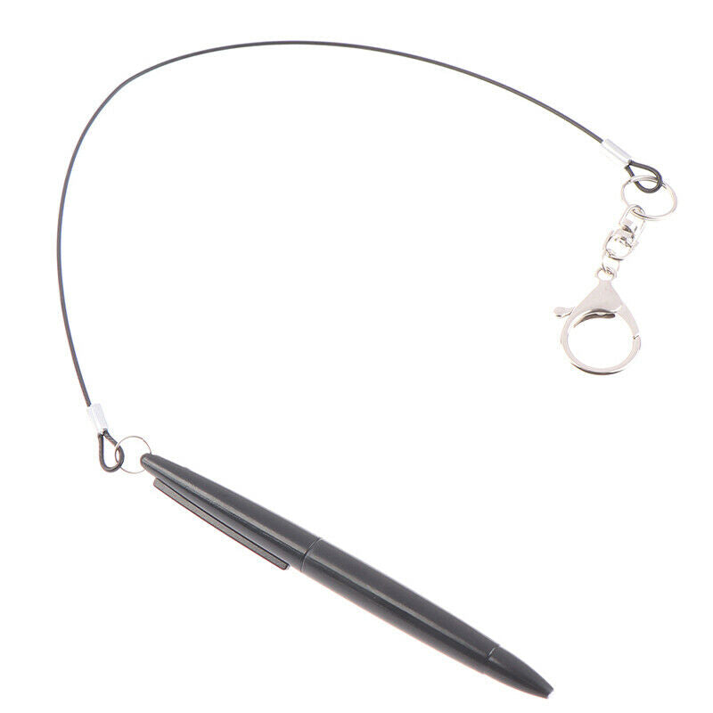 1Pc Plastic Resistive Touch Screen Stylus Pen with Anti Dropping Steel Wi.l8