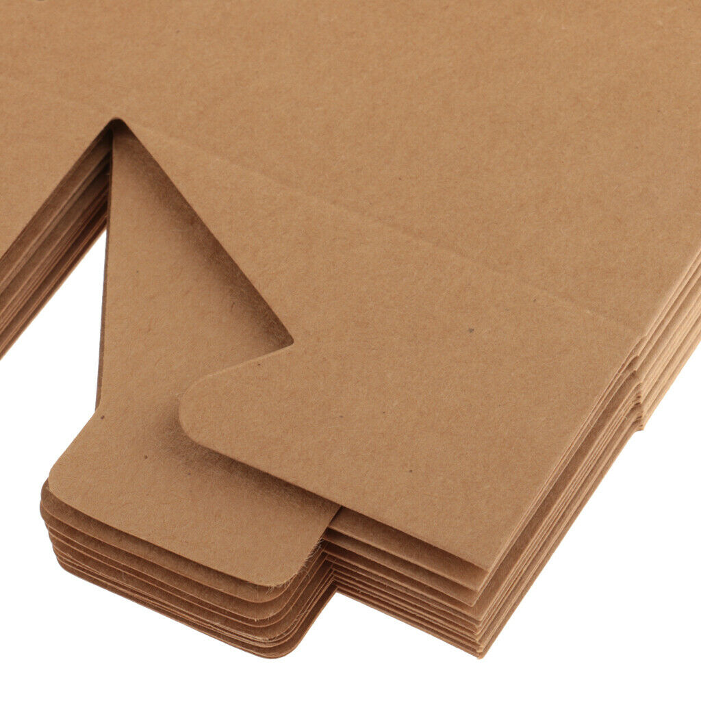 24 Pieces Kraft Paper Cake Cupcake Box Bakery Wedding Favor Gift  Brown
