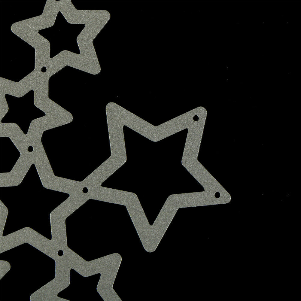 Shining stars Shape Metal Cutting Dies for DIY Scrapbook Album Cards Maki.l8