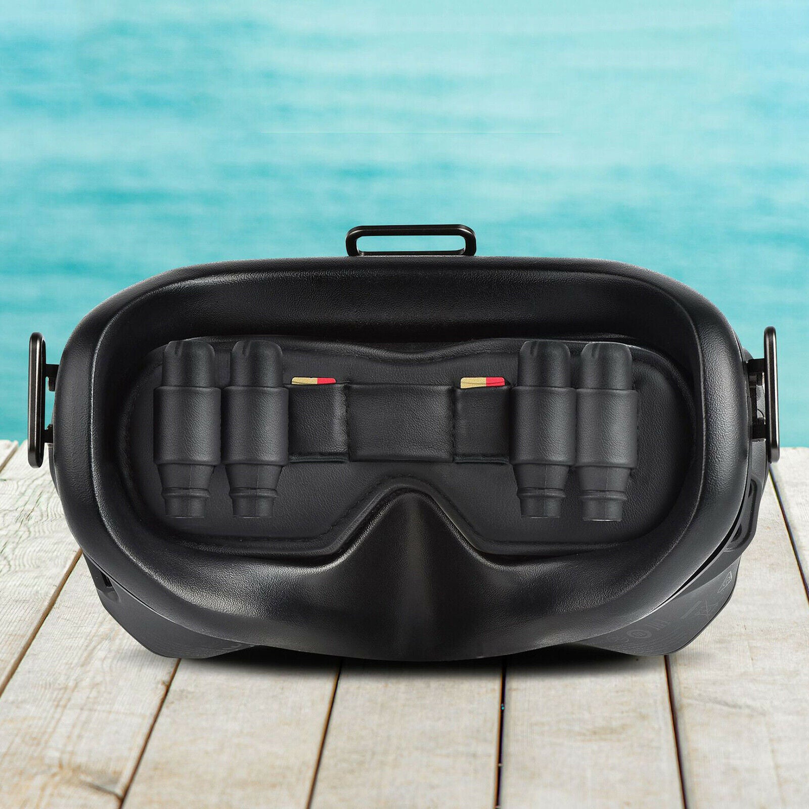 Dustproof Goggles Lens Protector Cover for DJI FPV Goggles Antenna VR Holder