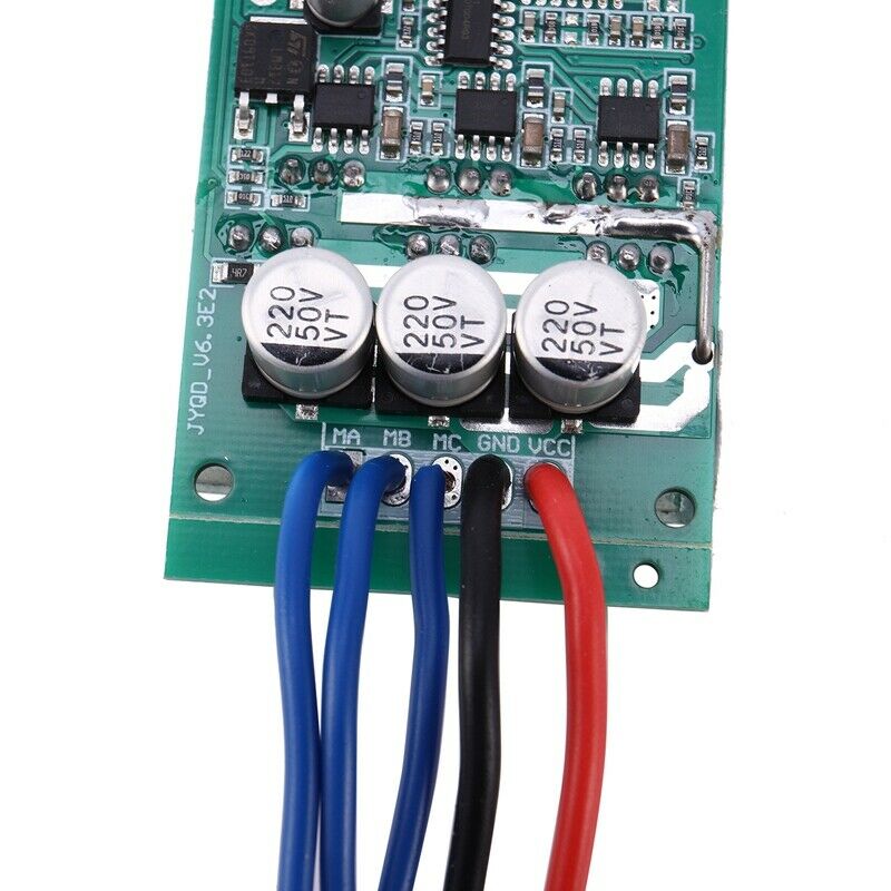 1Pc DC 12V-36V 500W High Power Brushless Motor Controller Driver Board AssemblM5