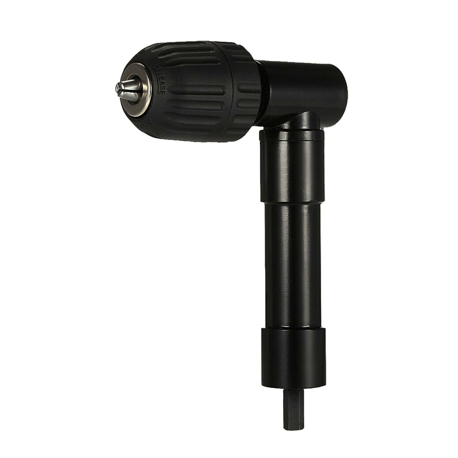 Drill Bit Adapter Right Angle 90Â° Angle Aluminum Metal Keyless Chuck Triple/hex