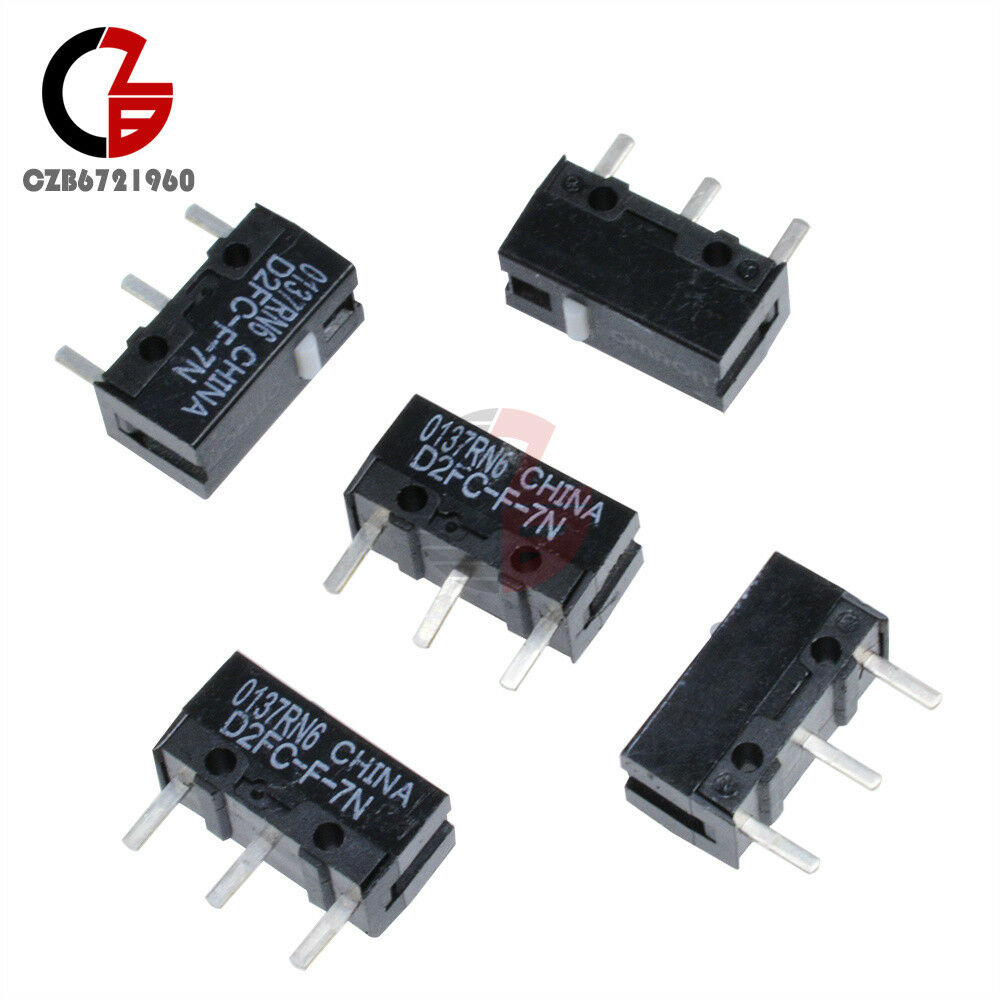 5PCS Authentic OMRON Mouse Micro Switch D2FC-F-7N Mouse Button Fretting