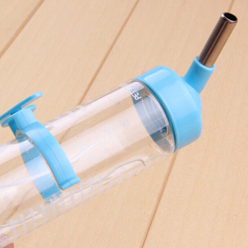 Hamsters Water Bottle Holder Dispenser Base Hut Small Animal Hideout Comb B Tt