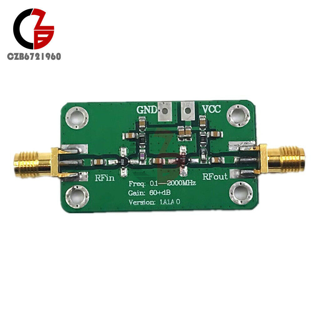 0.1-2000MHz LNA RF Signal Power Amplifier ReceiverBroadband Module 50-4000MHz