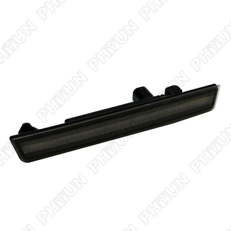 For 2015-2021 Dodge Challenger LED Rear Bumper Side Marker Lights Smoke Lens 2x