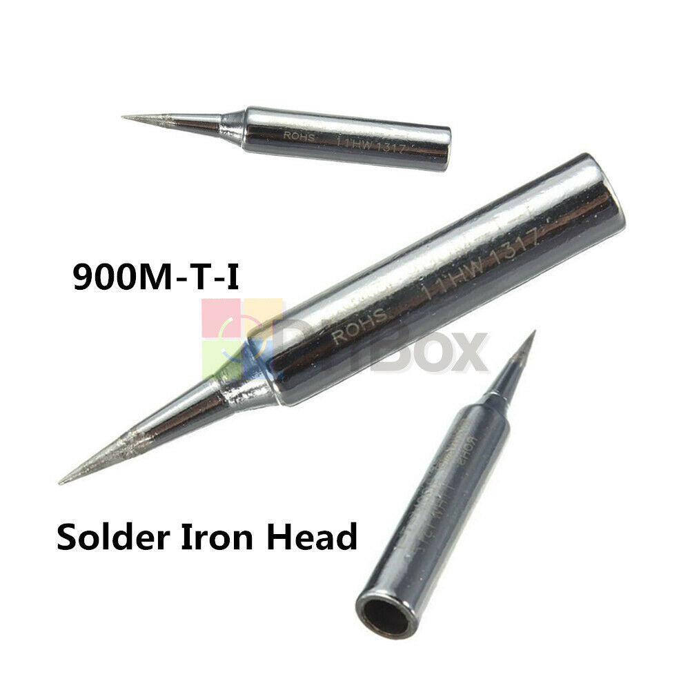 [2PCS] 900M-T-I 936 Conical Solder Iron Head Replace Pencil Soldering Tip 4.5cm