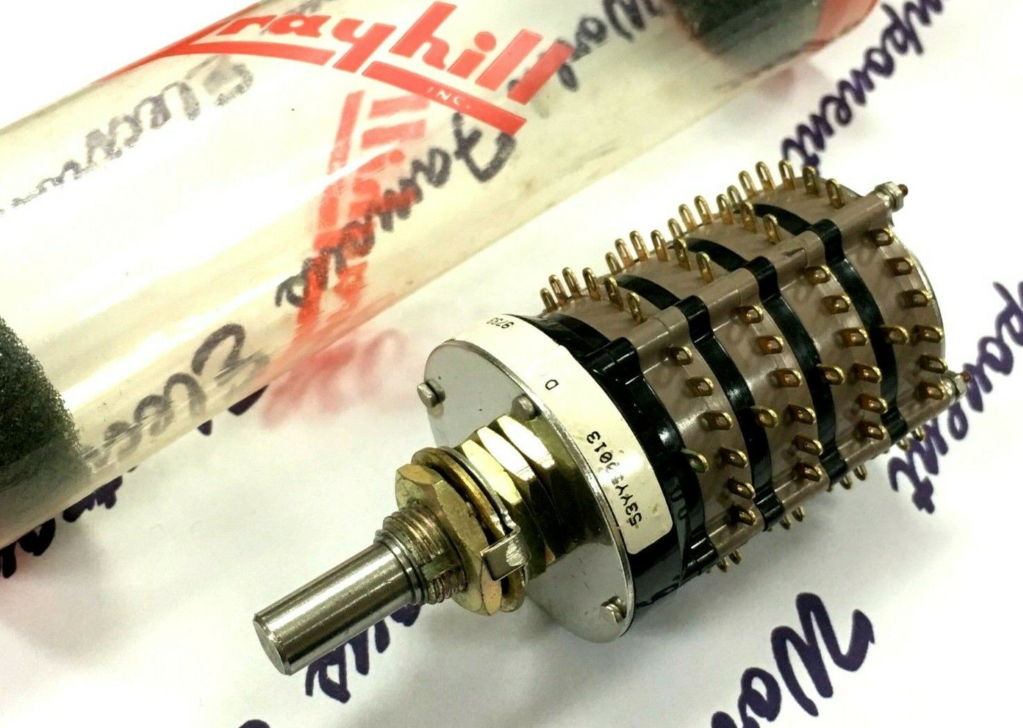 1pcs - GRAYHILL 4-Wafer 24-Position Rotary Switch [53YY50013] - Made in USA NIB