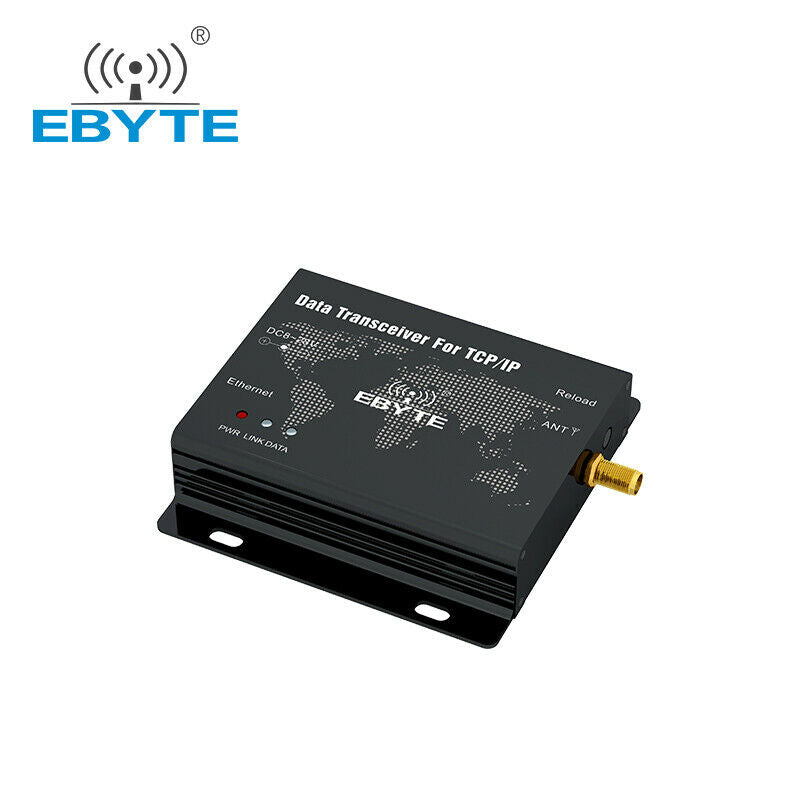 RJ45 Ethernet LoRa SX1262 22dBm 915MHz Serial Port Modem E90-DTU(900SL22-ETH)