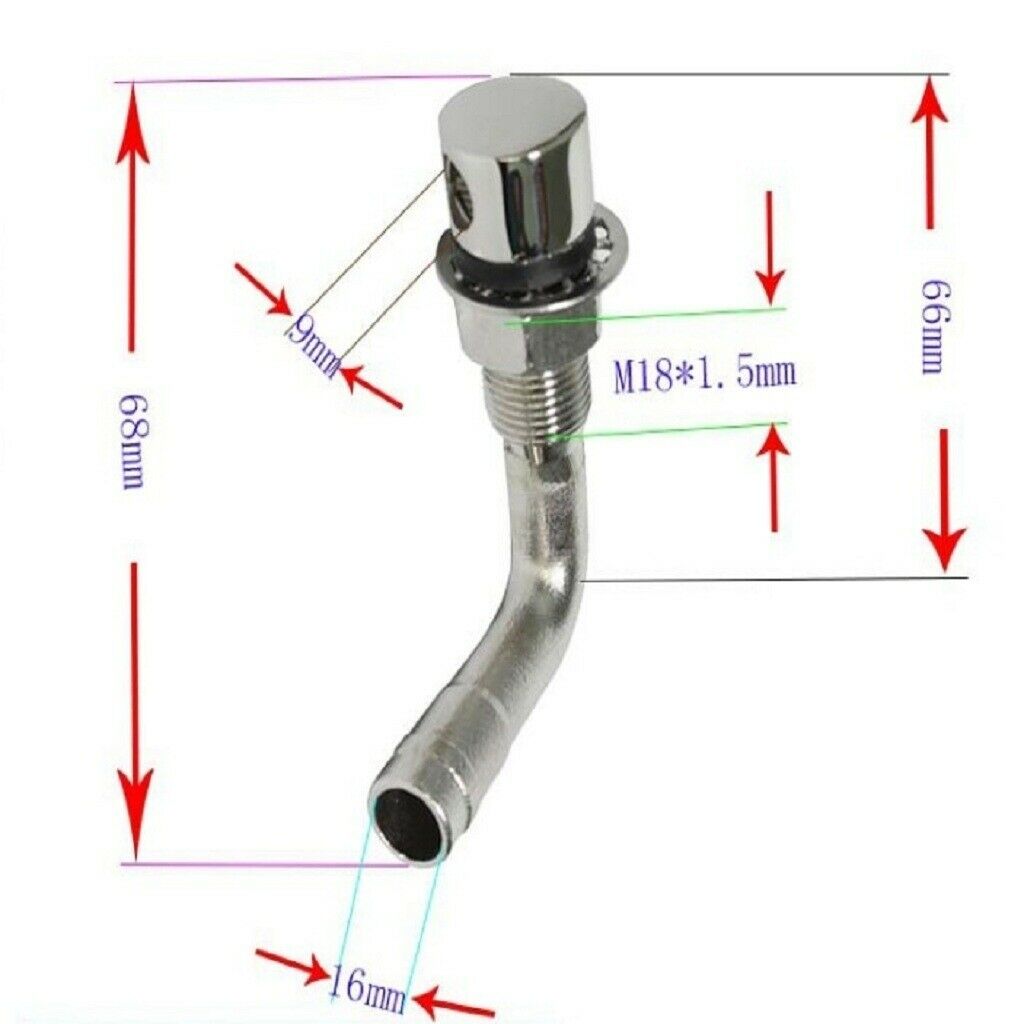 Fuel Gas Tank Vent for Marine Boat,Ship, Yacht - Solid