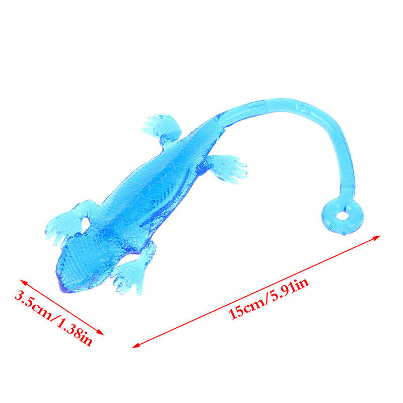 Sticky Lizards Animals Gooeys Bulk Party Goodie Bag Pack of 5 pieces Funny  DF